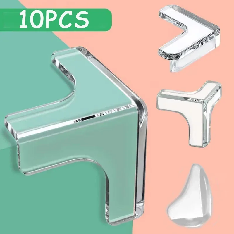 Furniture Hardware Manufacturer - 10PCS Anti-collisionกาแฟตารางเฟอร์นิเจอร์ตัวป้องกันมุมนุ่มมุมSheathingตกแต่งห้องนั่งเล่น