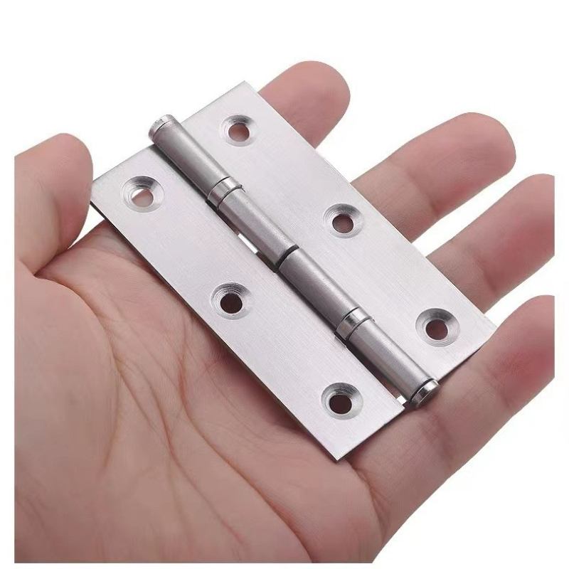 Furniture Hardware Fitting - บานพับสแตนเลสขนาดเล็ก 2-3 นิ้ว สำหรับประตูตู้เฟอร์นิเจอร์ ระบบเปิด-ปิดเงียบ