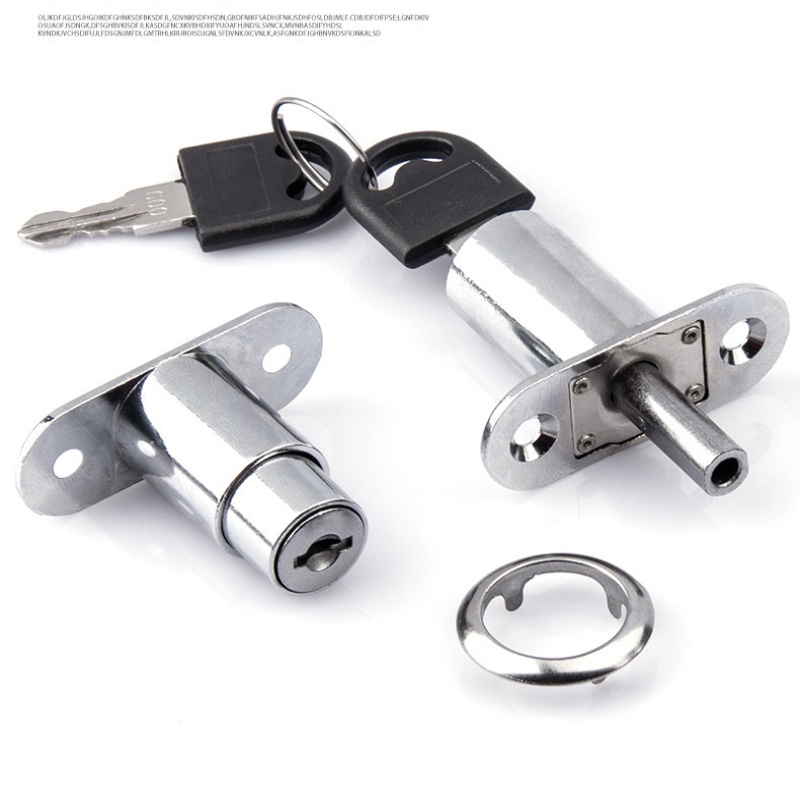 Furniture Hardware Manufacturer - กุญแจล็อคทรงกระบอกแบบใช้ได้จริง ขนาด 22/32 มม. สำหรับประตูบานเลื่อน ตู้เสื้อผ้า