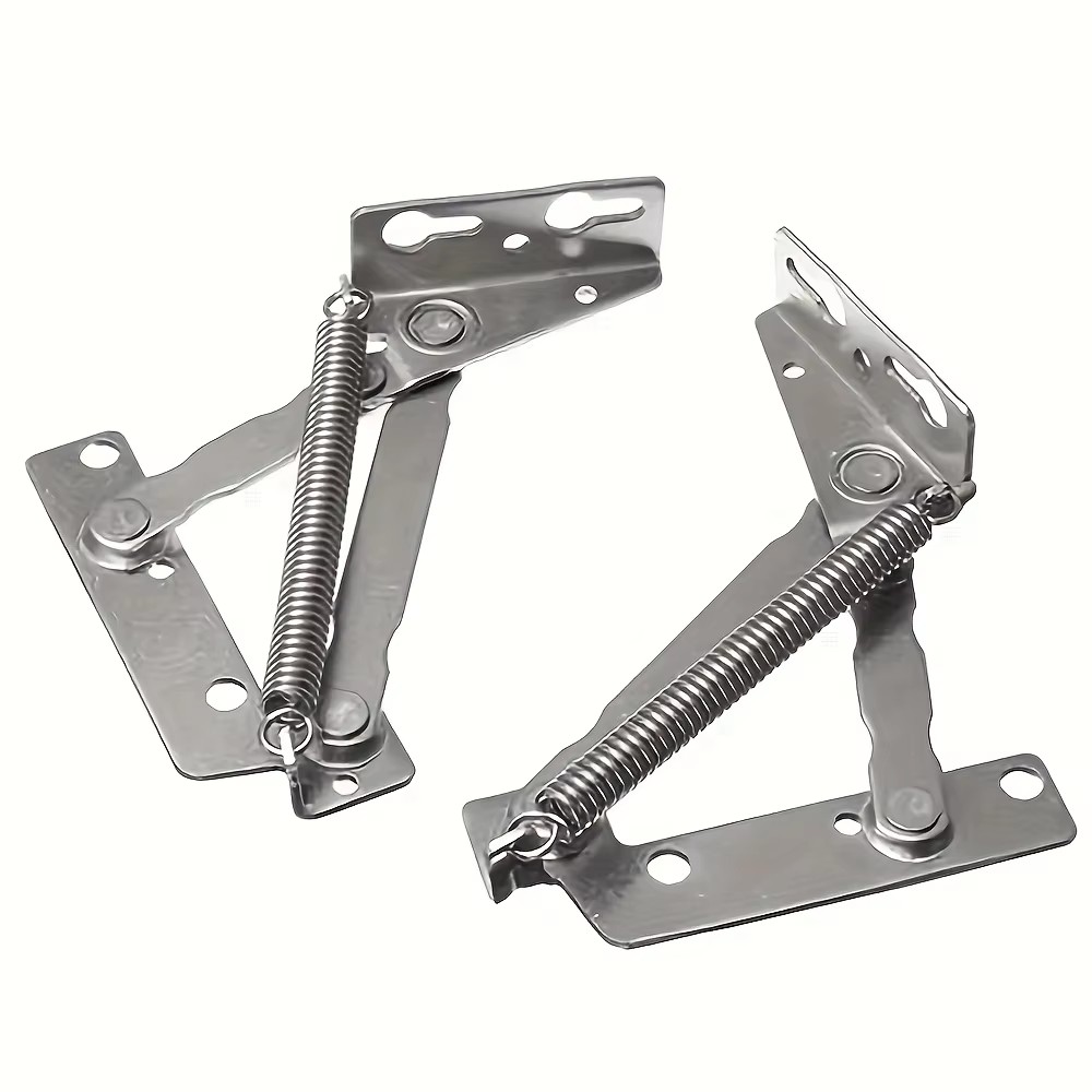 Cabinet Hinge Overlay - บานพับแบบสปริง 80 องศา 2 ชิ้น สำหรับยกประตูตู้