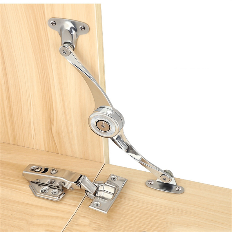 Cabinet Hinge Overlay - ไฮดรอลิกสุ่มหยุดบานพับตู้ครัวประตูปรับภาษาโปลิชคําบานพับเฟอร์นิเจอร์ Lift Up Flap Stay สนับสนุนฮาร์ดแวร์