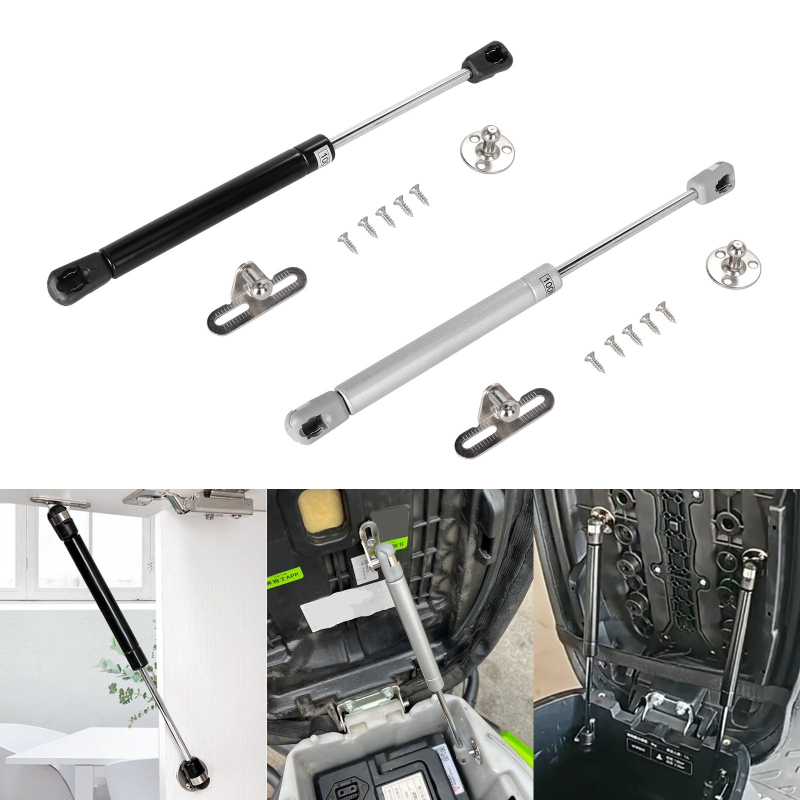 Cabinet Hinge Overlay - โช้คอัพแก๊ส 2 ชิ้น สำหรับยกฝาปิดไฮดรอลิก บานหน้าต่าง ตู้เก็บของ