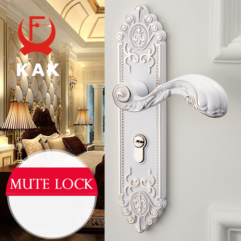 KAK สไตล์ยุโรป Mute ประตูล็อคแ - Furniture Hardware Jig บทวิจารณ์และราคา