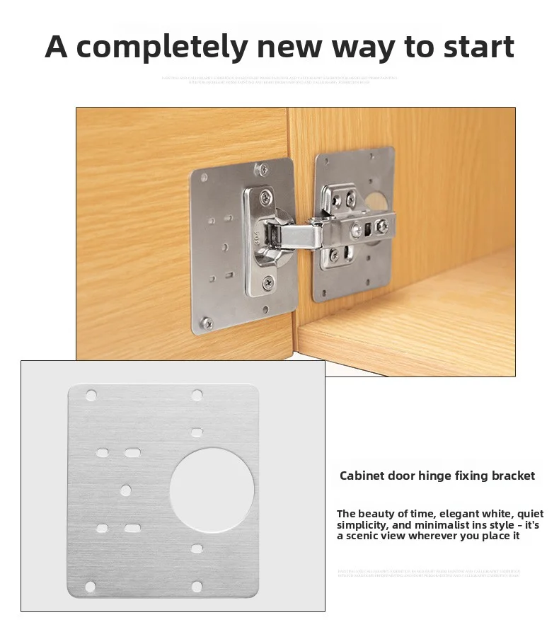 ชุดซ่อมบานพับตู้ แผ่นยึดบานพับ - Cabinet Hinge Overlay บทวิจารณ์และราคา