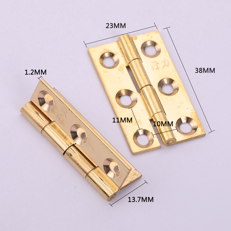 2 ชิ้น/ล็อตทองเหลืองบานพับเฟอร - Cabinet Hinge Overlay บทวิจารณ์และราคา