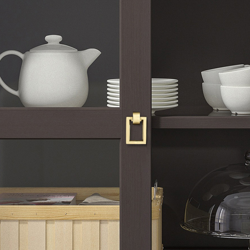 ที่จับตู้แบบห่วงโลหะสังกะสีที่ - Furniture Hardware Drop Pulls บทวิจารณ์และราคา