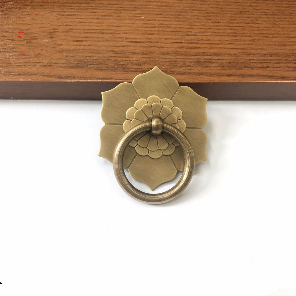 Antique Bronze ทองเหลืองเฟอร์น - Furniture Hardware Drop Pulls บทวิจารณ์และราคา