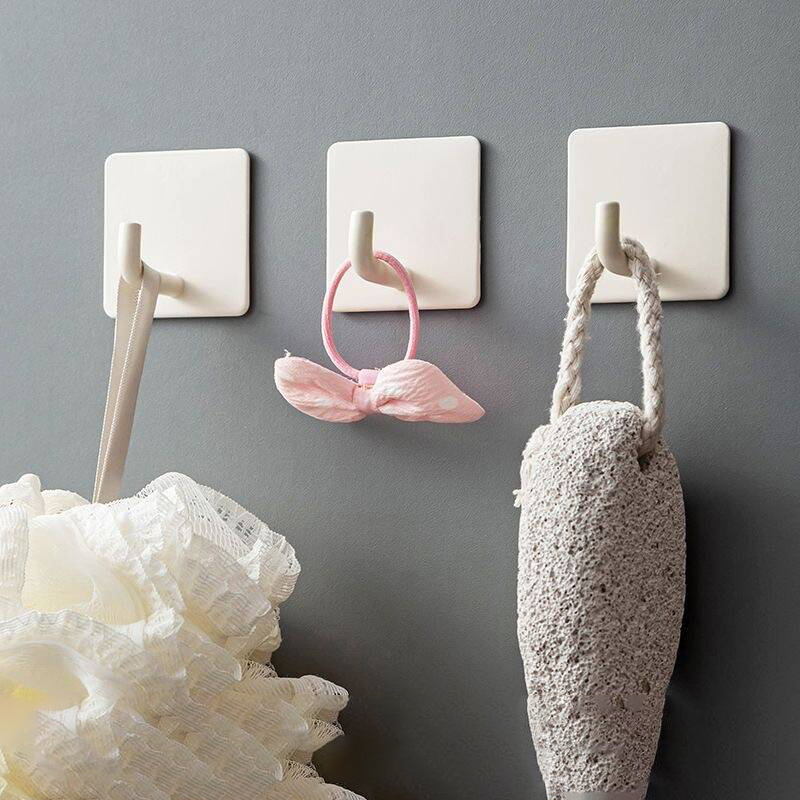 ตะขอแขวนผนังแบบติดเอง 2-4 ชิ้น - Furniture Hardware Fitting บทวิจารณ์และราคา